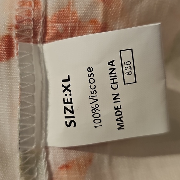 Paisley & Floral Print Mixed Patchwork Boho Button Blouse NWOT - Picture 5 of 6